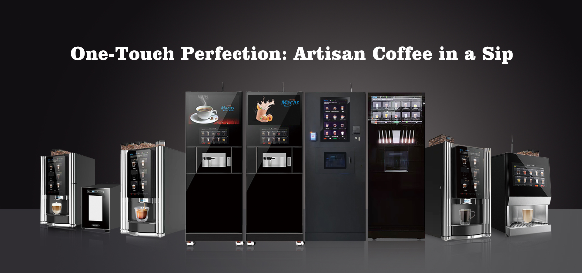 kualitas Mesin penjual kopi komersial pabrik