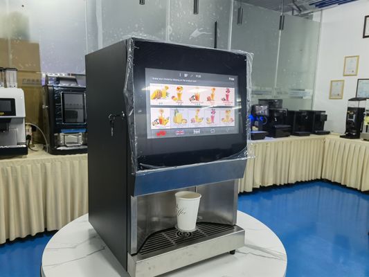 Beli Baja tahan karat 201 Mesin Penjual Kopi Desktop Otomatis Dengan Senyum pembuatan online