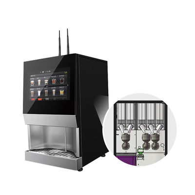 Beli SS304 Tempered Glass Teh Dan Mesin Jual Kopi Untuk Restoran pembuatan online