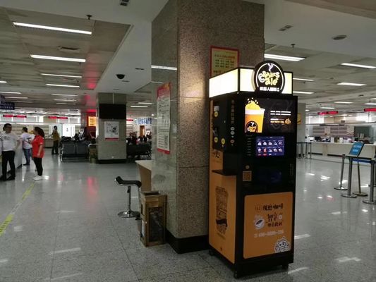 Beli Teh Kopi Instan Kopi mesin penjual otomatis Koin dioperasikan 2200W pembuatan online