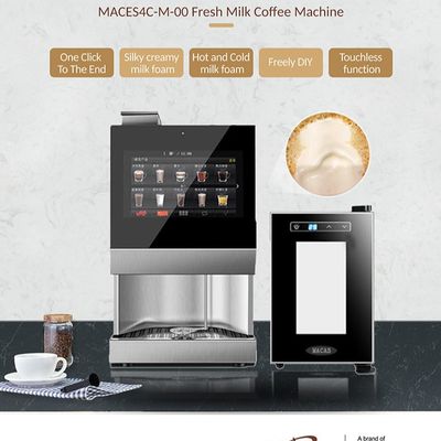 220V Espresso Mesin Jual Kopi Otomatis Penggunaan Restoran