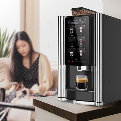 EVOACAS Mesin Penjual Kopi dengan Layar Sentuh Otomatis Untuk Penggunaan Komersial