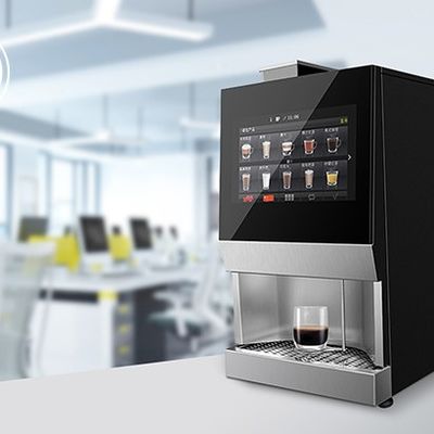 Baja tahan karat 304 Meja Atas Mesin Jual Kopi Komersial Penggunaan Hotel