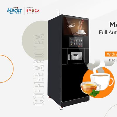 220VAC Mesin Jual Kopi 300 cangkir Mesin Jual Kopi Biji