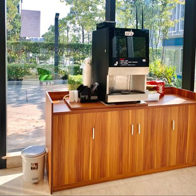 Beli 220V 50HZ Mesin Jual Kopi Otomatis Kacang Ke Cangkir 420*450*700mm pembuatan online