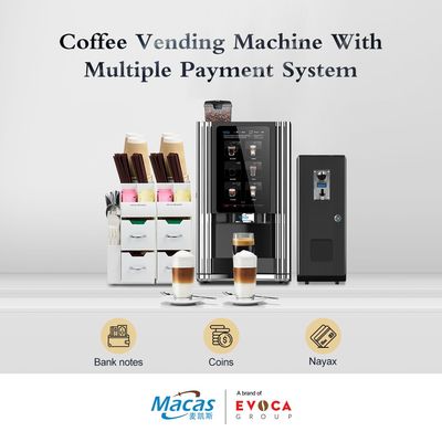 Pump magnetik layar sentuh Mesin Espresso otomatis 57Kg