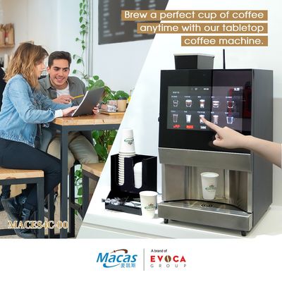 2.2L Komersial Kopi Membuat Peralatan Kacang Ke Cup Vending Machine 2700W