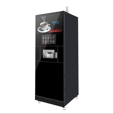 Beli Mesin Jual Kopi Berkuah Otomatis 2200W Dengan Layar Iklan 27 inci pembuatan online