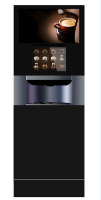Mesin kopi berdiri lantai untuk profesional multifunctional vending dengan lebar 664mm