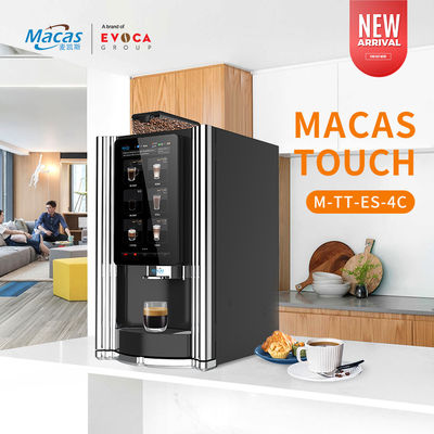 mesin pembuat kopi self-service dengan membayar mesin penjual kopi sepenuhnya otomatis
