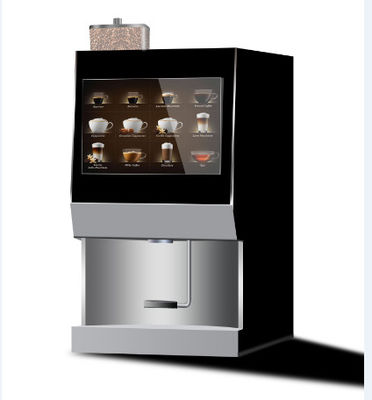 Beli 15.6 inci layar iklan countertop mesin penjual kopi dengan pasokan air tangki air dan air keran pembuatan online