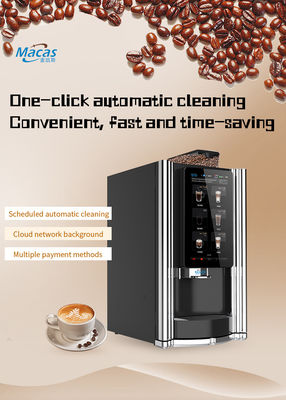 Mesin Jual Kopi Komersial untuk Espresso Coffee 1 15.6 Inch Touch Screen MO