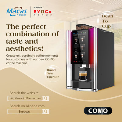 Beli 15.6inch Operating Touch Screen Bean To Cup Coffee Vending Machine Suhu 90-95C untuk Low Maintenance Coffee Service pembuatan online