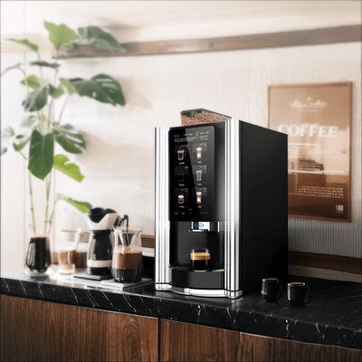 Beli Teh Dan Minuman Lainnya Mesin Penjual Kopi Kacang Untuk Cangkir Dengan Lebih Dari 12 Minuman Dan Ketinggian Cangkir 70-158mm pembuatan online