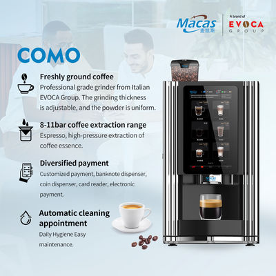 Beli Mesin Vending Kopi Bean To Cup yang Dapat Disesuaikan Otomatis untuk Kebutuhan OCS pembuatan online