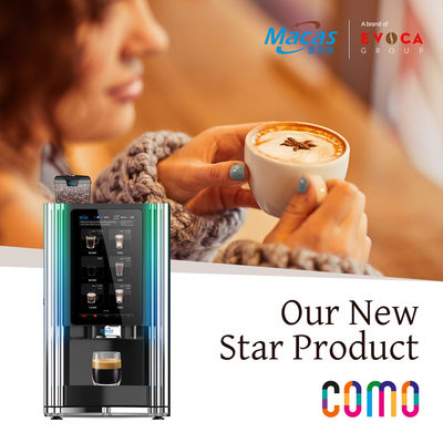 Harga yang bagus 2000W Baru diseduh Countertop Mesin Jual Kopi Dukungan IOT on line