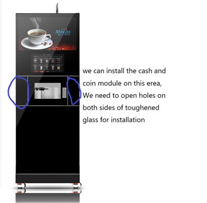 Harga yang bagus EVOACAS Mesin Penjual Cappuccino Bisnis Remote Control WIFI 4G on line