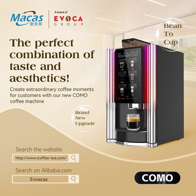 Harga yang bagus Mesin Penjual Kopi Teh Industri dengan Pompa Magnetik 2000W on line