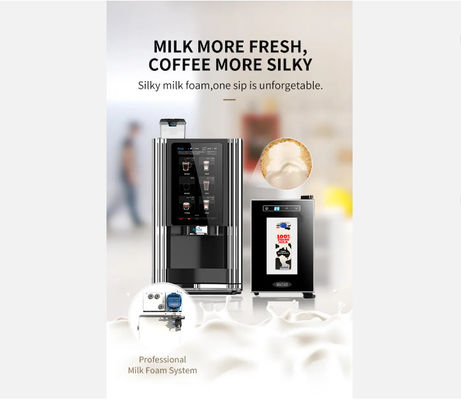 Harga yang bagus Mesin Jual Kopi Biji Untuk Cangkir Komersial Mudah Bersih dan Perawatan on line
