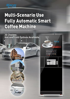 Pusat Perbelanjaan Profesional Self-Service Mesin Kopi Komersial Koin Bill Kartu Kredit Pembayaran