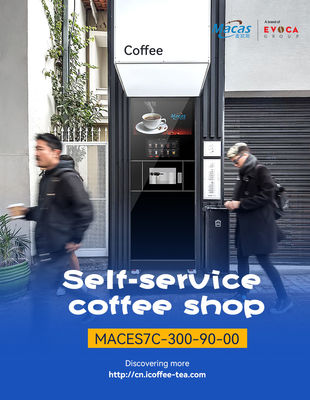 Mesin Jual Kopi Espresso dengan Internet 4G