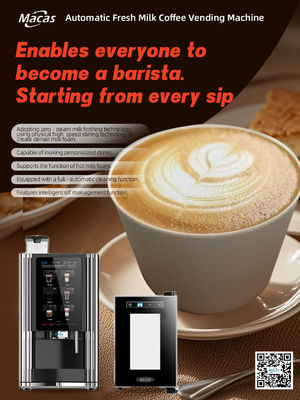 Harga yang bagus Mesin penjual kopi susu segar berkualitas tinggi terbaik harga pabrik on line