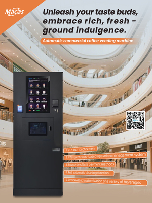Mesin Espresso Otomatis Komersial dengan Penggiling Eropa 2200W
