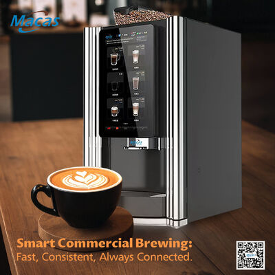 Harga yang bagus Automatic Coffee Vending Machine with 15.6inch Touch Screen suit in HORECA on line