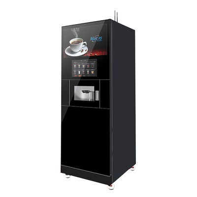 Harga yang bagus Sadia Arabia OEM Otomatis penuh Espresso Beans Cup Vending Mesin Kopi berdiri Mesin besar untuk pembuatan kopi on line